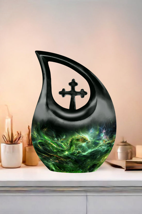 Dragon Urns For Ashes - Mini Small Urns For Men