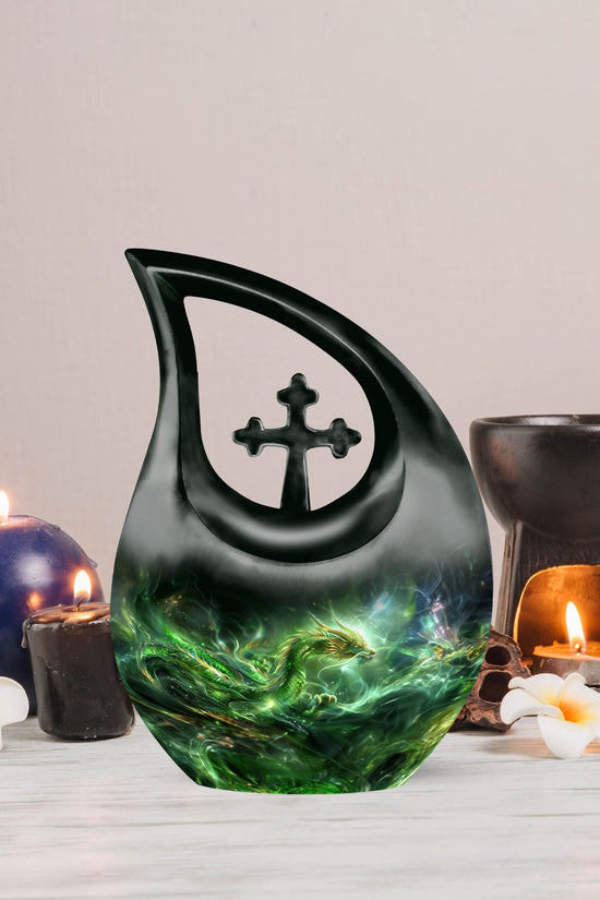 Dragon Urns For Ashes - Mini Small Urns For Men