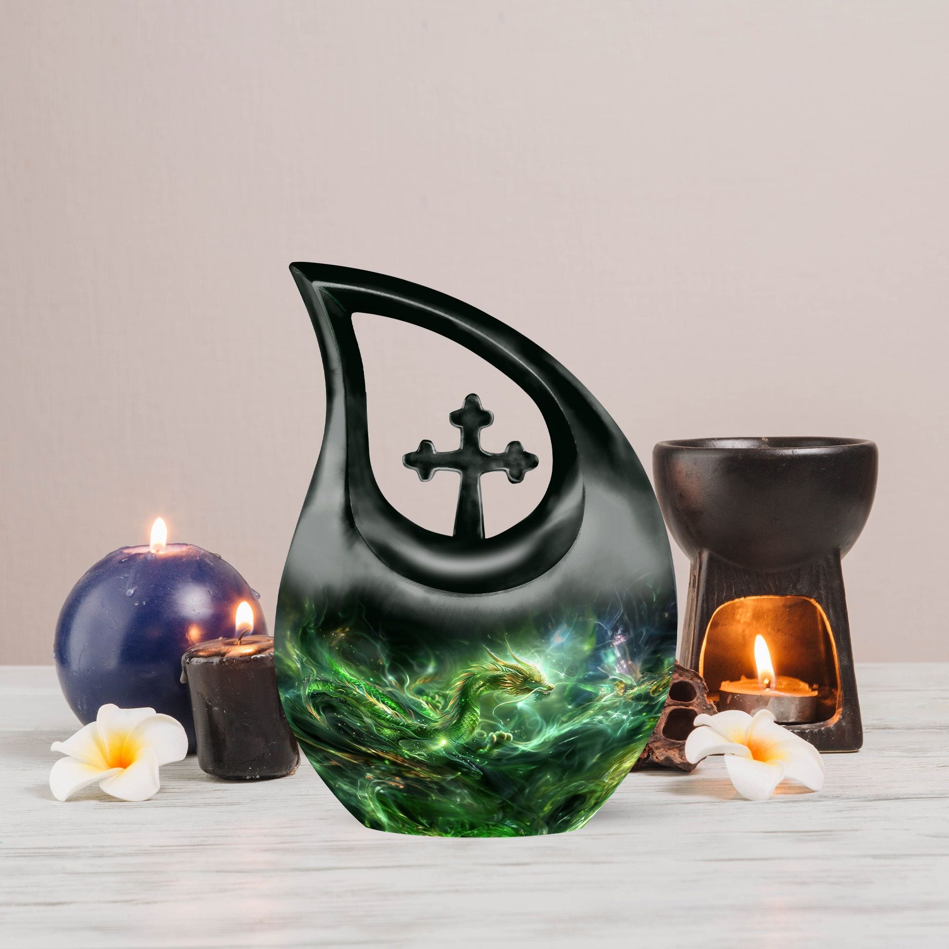 Dragon Urns For Ashes - Mini Small Urns For Men