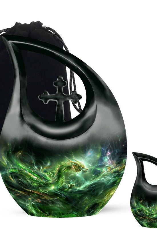 Dragon Urns For Ashes - Mini Small Urns For Men