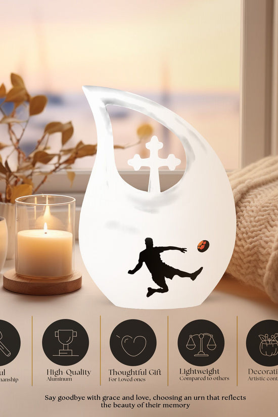 Soccer Urns For Ashes - Urn For Human Ashes Adult Women