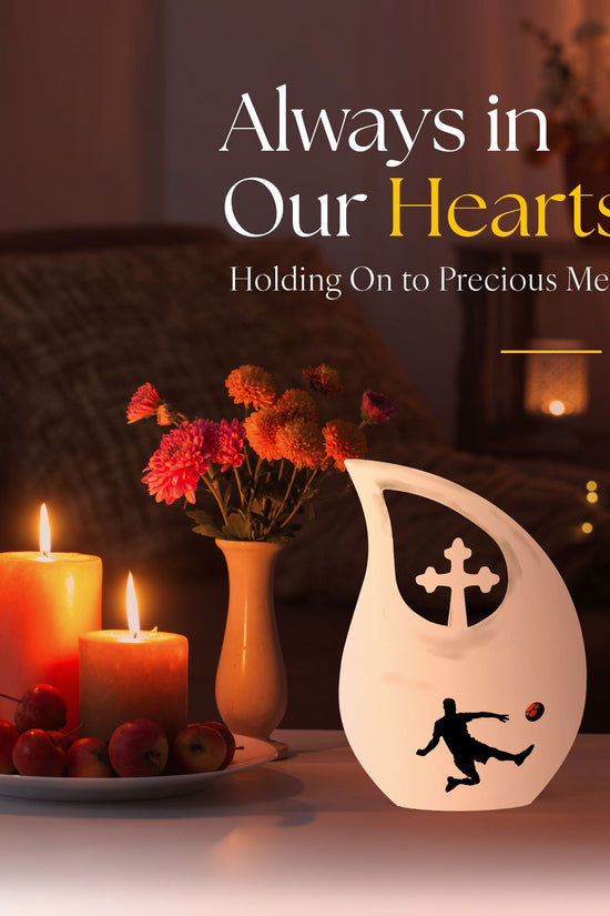 Soccer Urns For Ashes - Urn For Human Ashes Adult Women