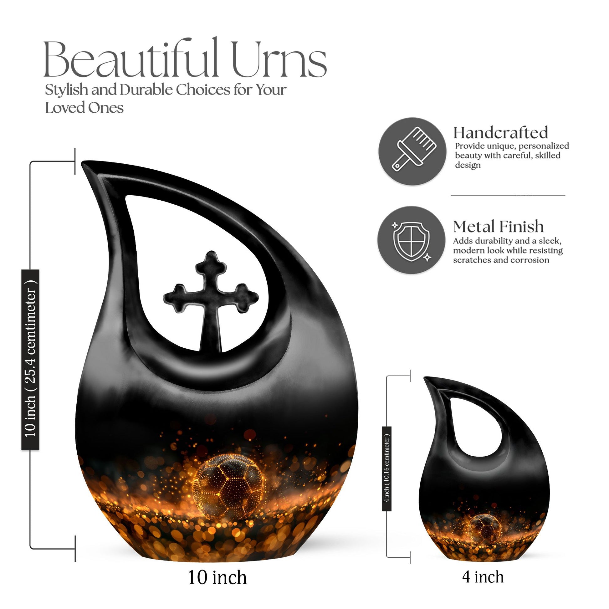 Soccer Urns For Ashes - Adult Urns For Men & Women