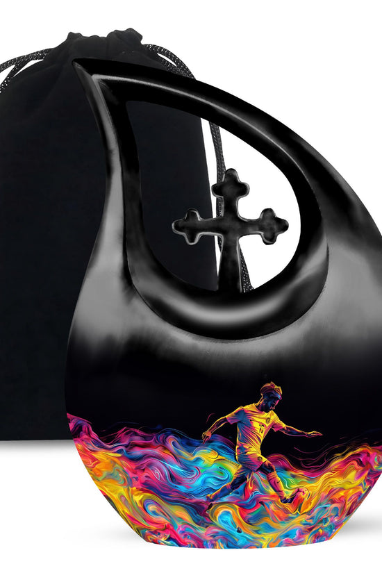 Soccer Urns For Ashes - Funeral Urns For Men