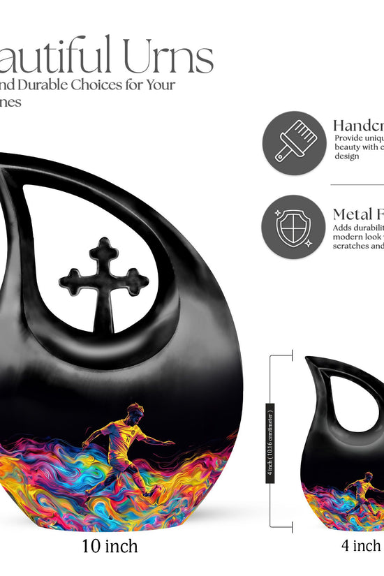 Soccer Urns For Ashes - Funeral Urns For Men