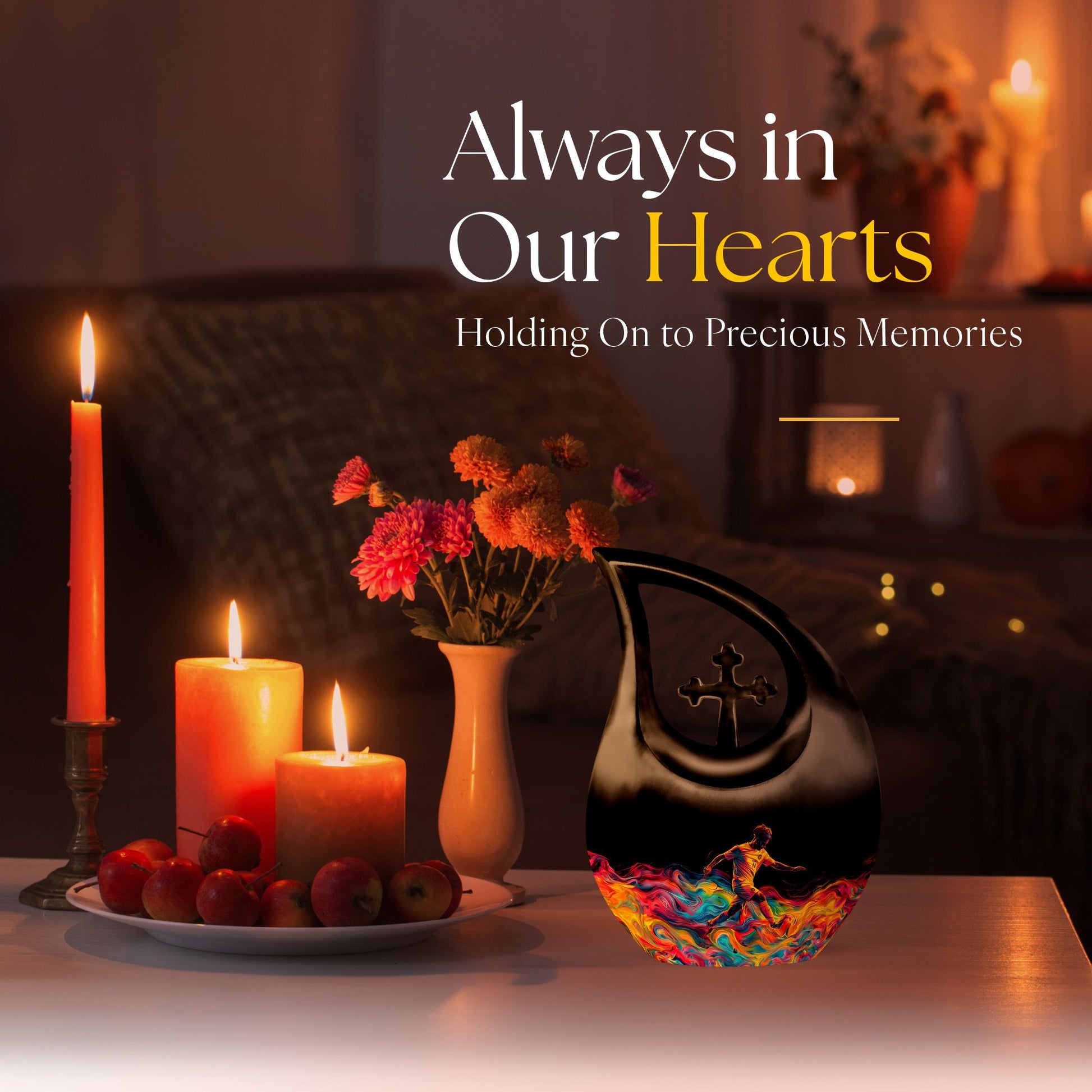 Soccer Urns For Ashes - Funeral Urns For Men