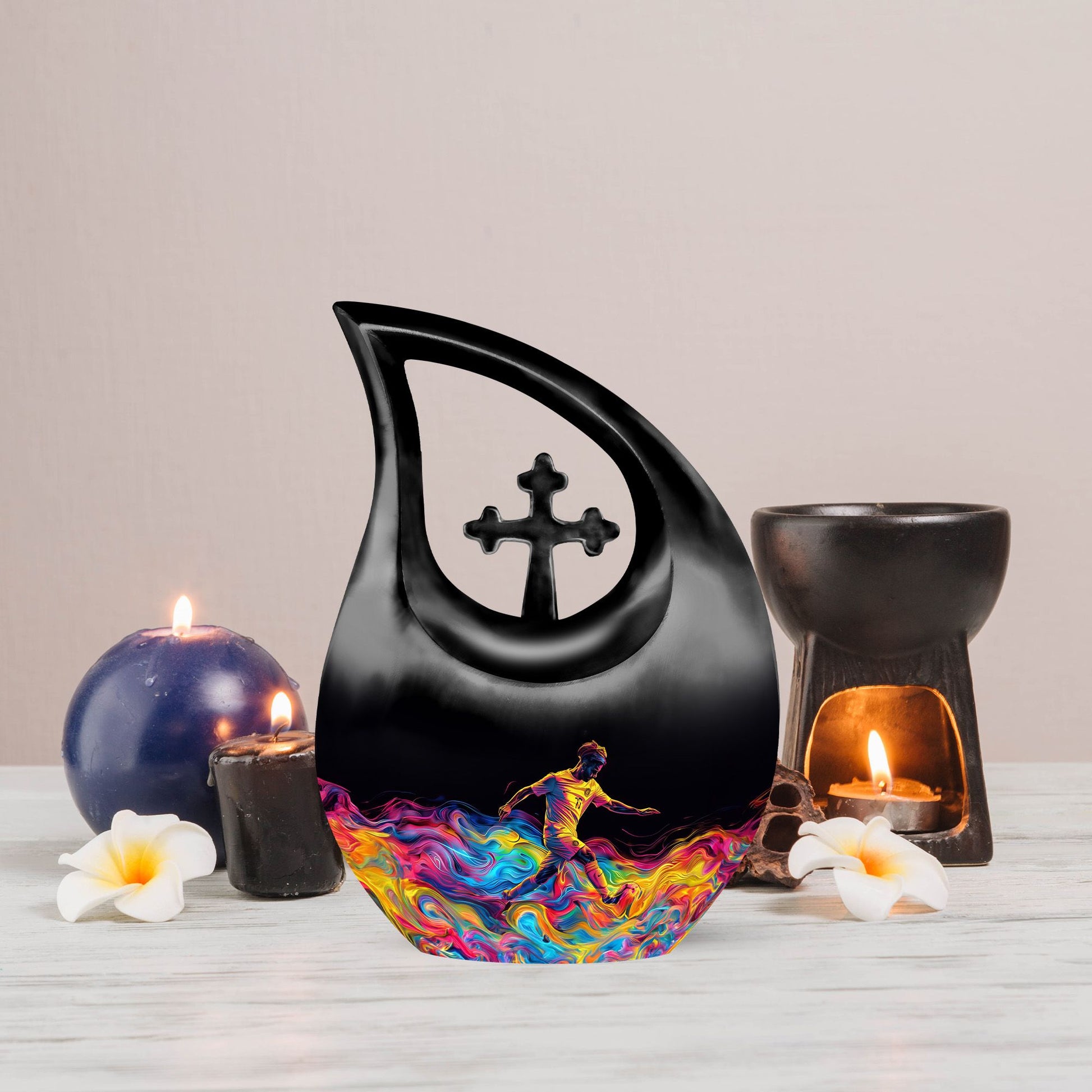Soccer Urns For Ashes - Funeral Urns For Men