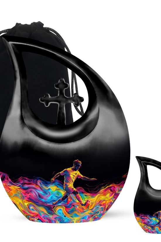 Soccer Urns For Ashes - Funeral Urns For Men