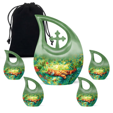 Large Urn With 4 Keepsake