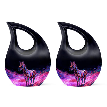 Zebra Urns For Ashes - Cremation Urns Women