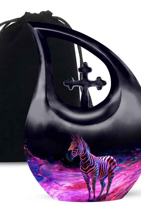 Zebra Urns For Ashes - Cremation Urns Women