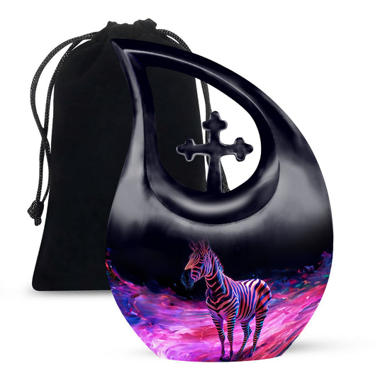 Zebra Urns For Ashes - Cremation Urns Women