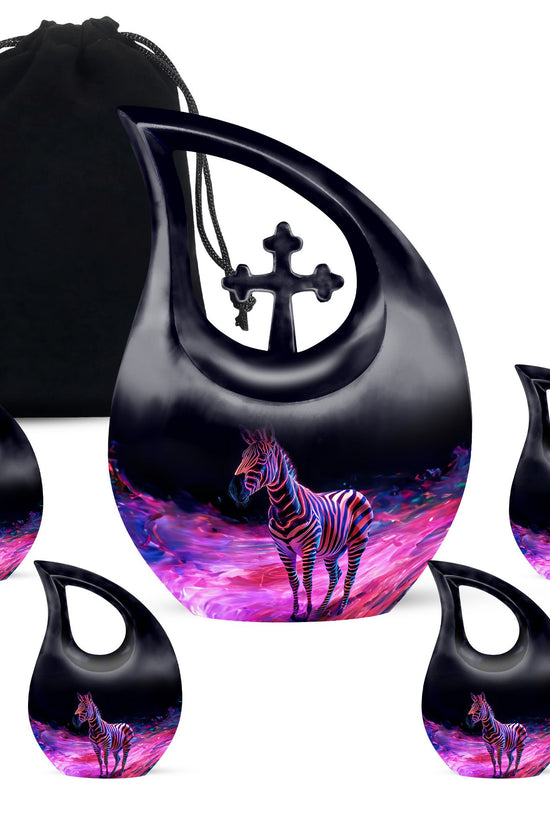 Zebra Urns For Ashes - Cremation Urns Women