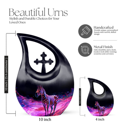 Zebra Urns For Ashes - Cremation Urns Women