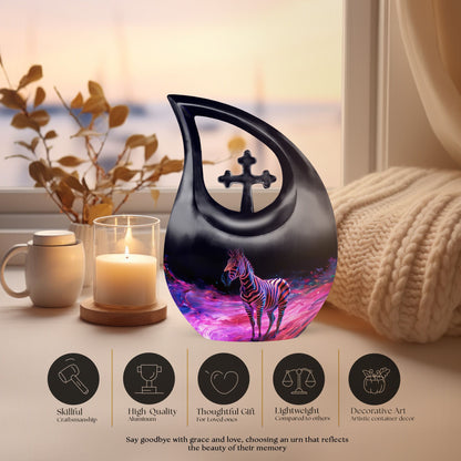 Zebra Urns For Ashes - Cremation Urns Women