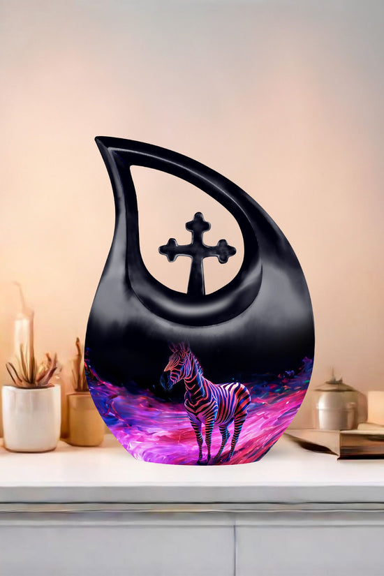 Zebra Urns For Ashes - Cremation Urns Women