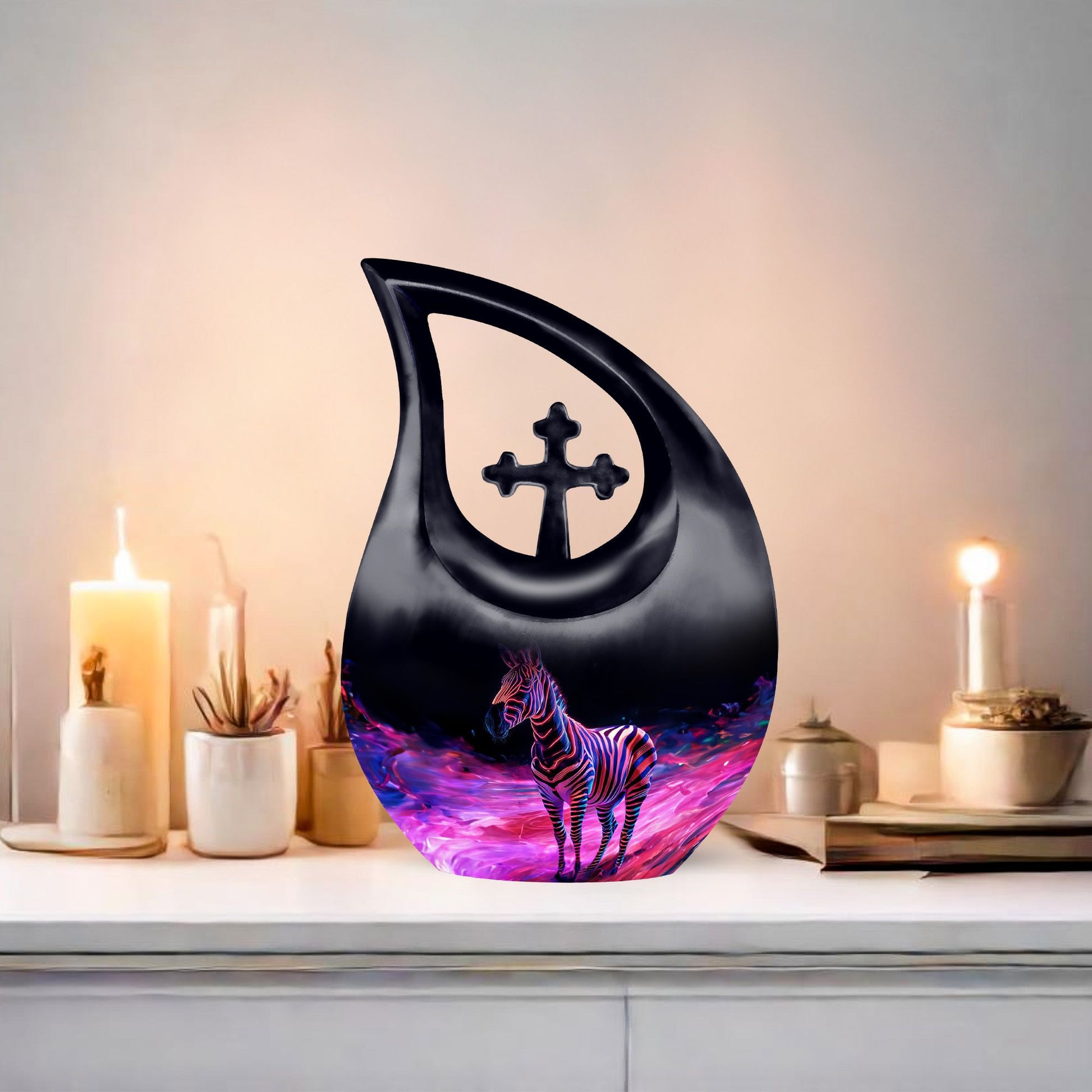 Zebra Urns For Ashes - Cremation Urns Women