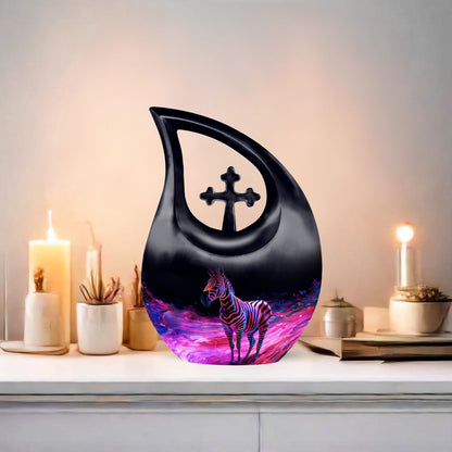 Zebra Urns For Ashes - Cremation Urns Women