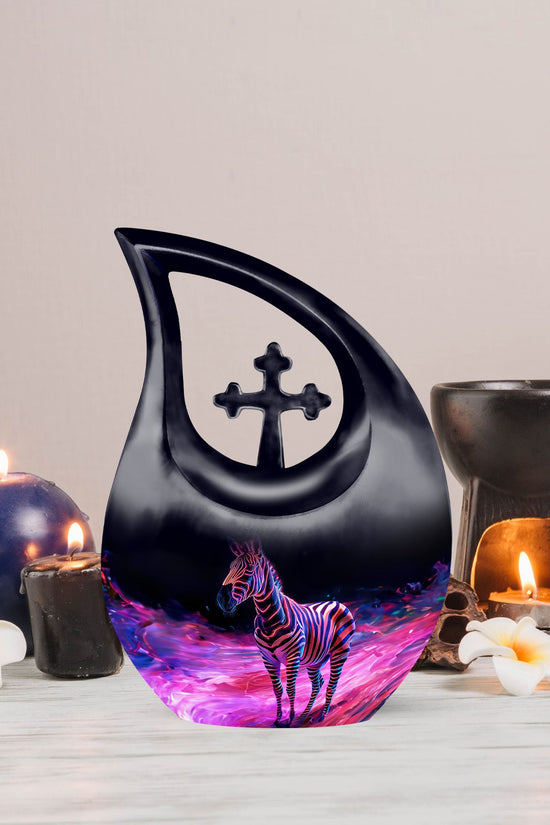 Zebra Urns For Ashes - Cremation Urns Women