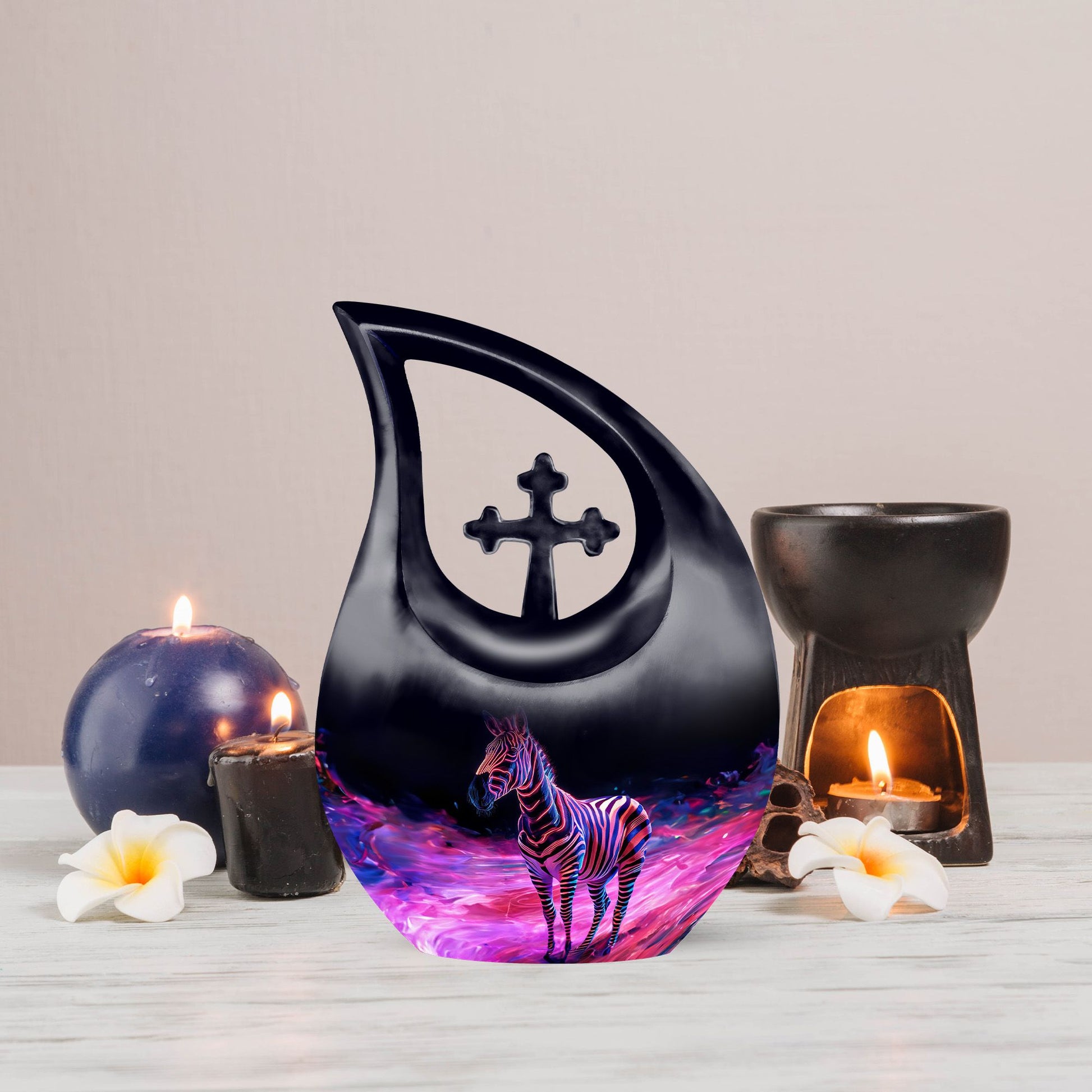 Zebra Urns For Ashes - Cremation Urns Women