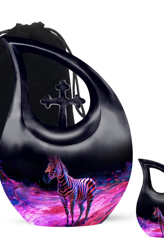 Zebra Urns For Ashes - Cremation Urns Women