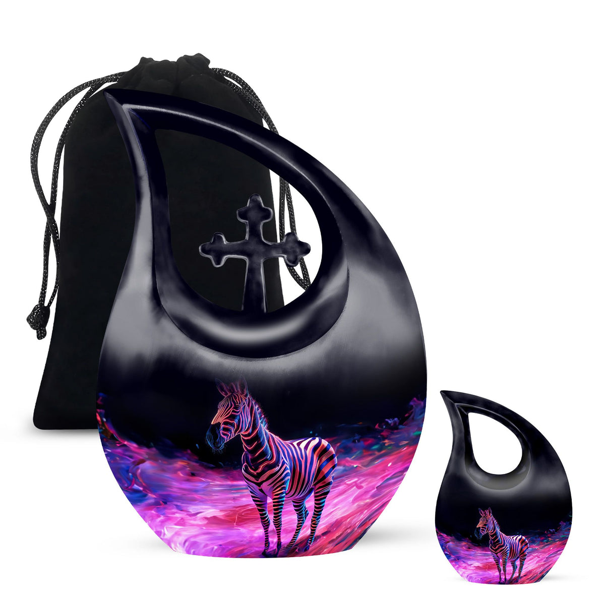 Zebra Urns For Ashes - Cremation Urns Women