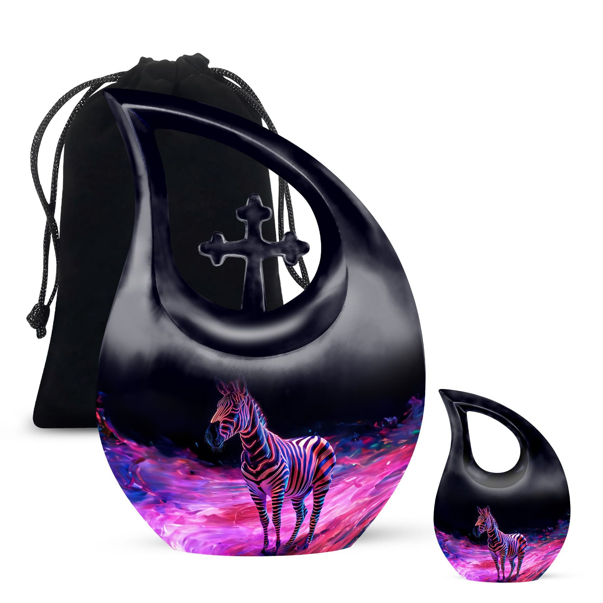 Zebra Urns For Ashes - Cremation Urns Women