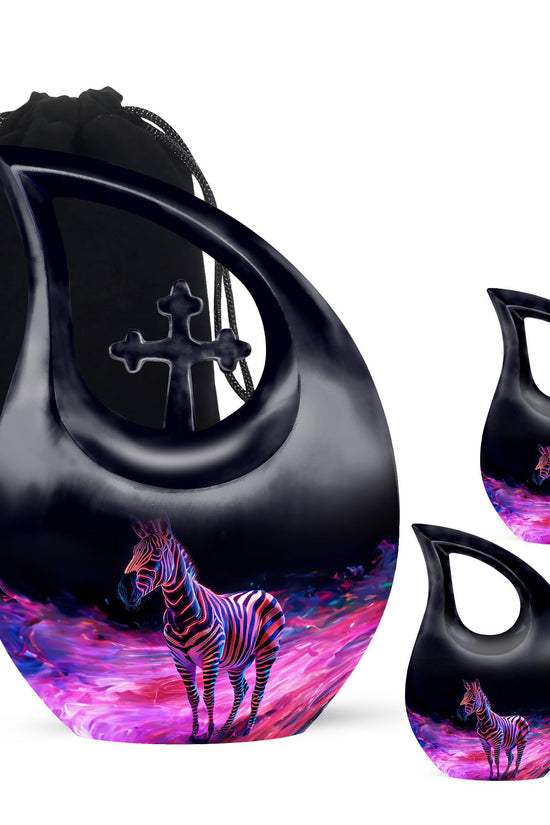 Zebra Urns For Ashes - Cremation Urns Women