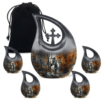 Large Urn With 4 Keepsake