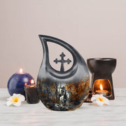 Zebra Urns For Ashes - Keepsake Urns For Men Ashes