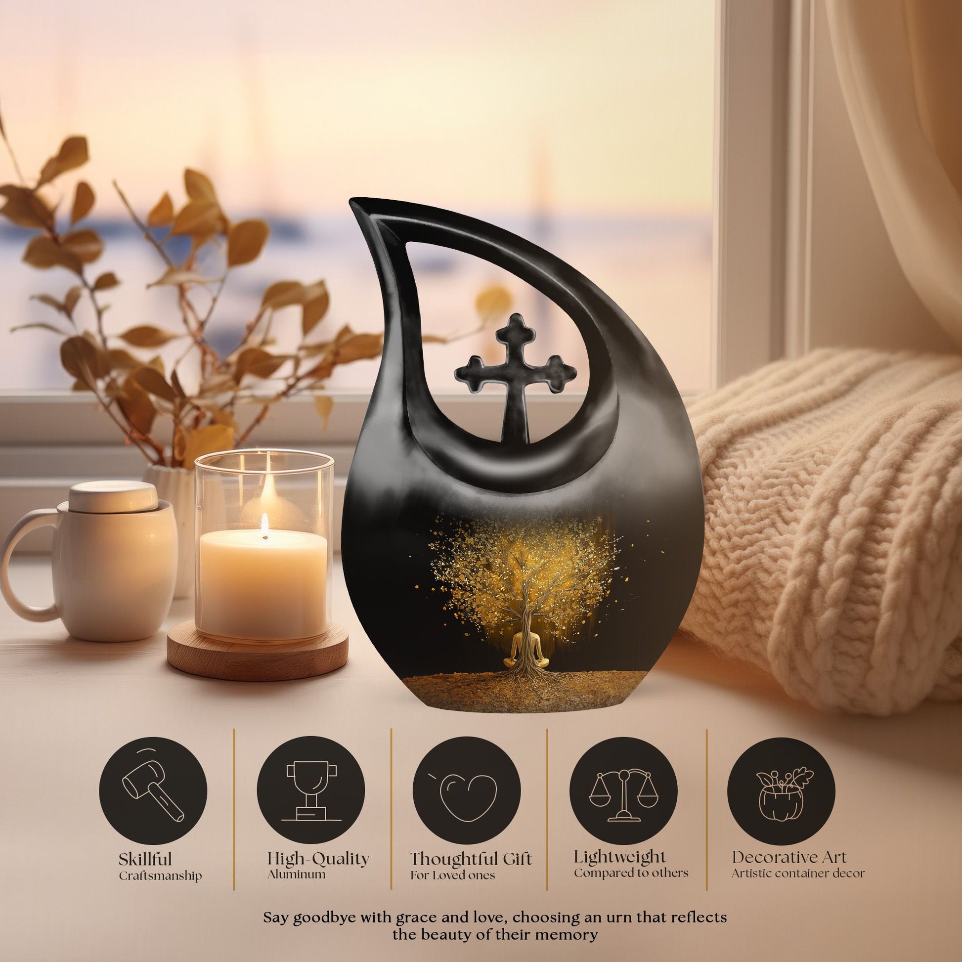 Tree Of Life Urns For Ashes - Urn For Ashes Adult Male