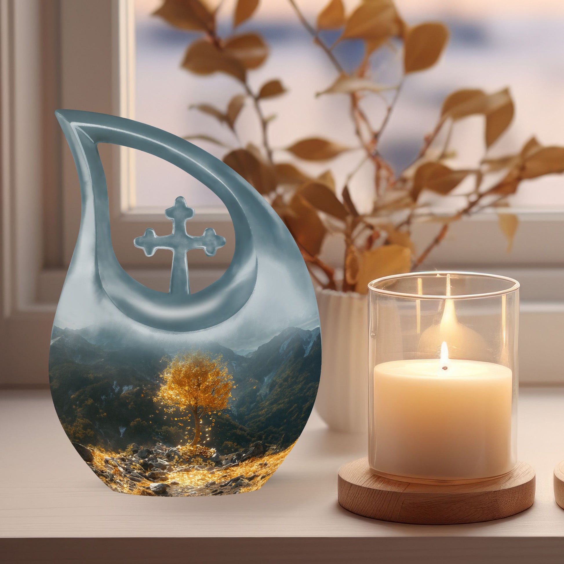 Tree Of Life Urns For Ashes - Small Urn For Ashes Adult Male
