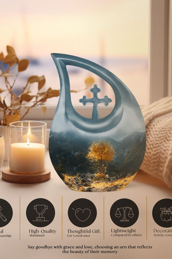 Tree Of Life Urns For Ashes - Small Urn For Ashes Adult Male