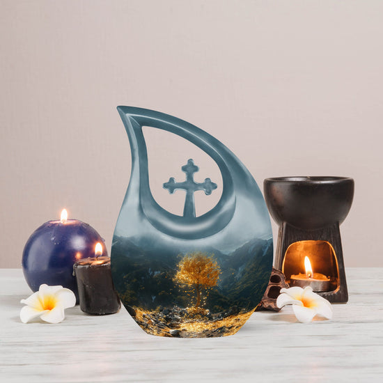 Tree Of Life Urns For Ashes - Small Urn For Ashes Adult Male