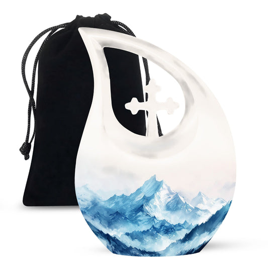 Mountains Urns For Ashes - Urn For Ashes Adult Male Small Keepsake