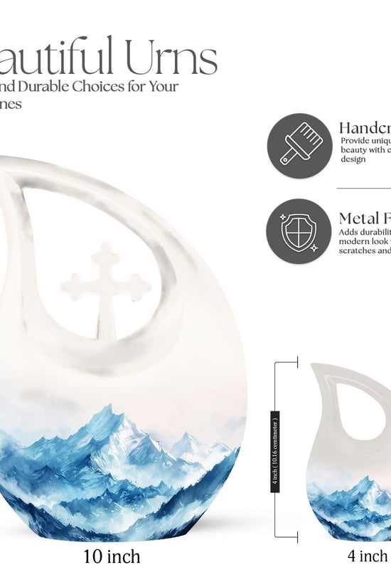 Mountains Urns For Ashes - Urn For Ashes Adult Male Small Keepsake