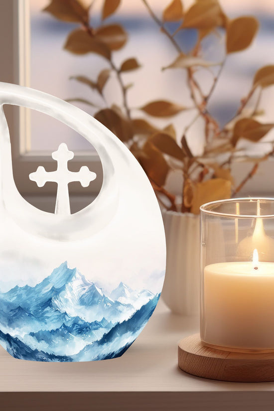 Mountains Urns For Ashes - Urn For Ashes Adult Male Small Keepsake