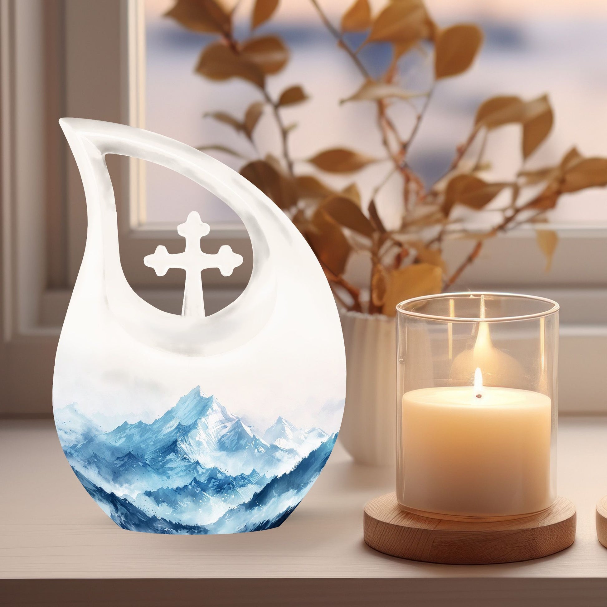 Mountains Urns For Ashes - Urn For Ashes Adult Male Small Keepsake
