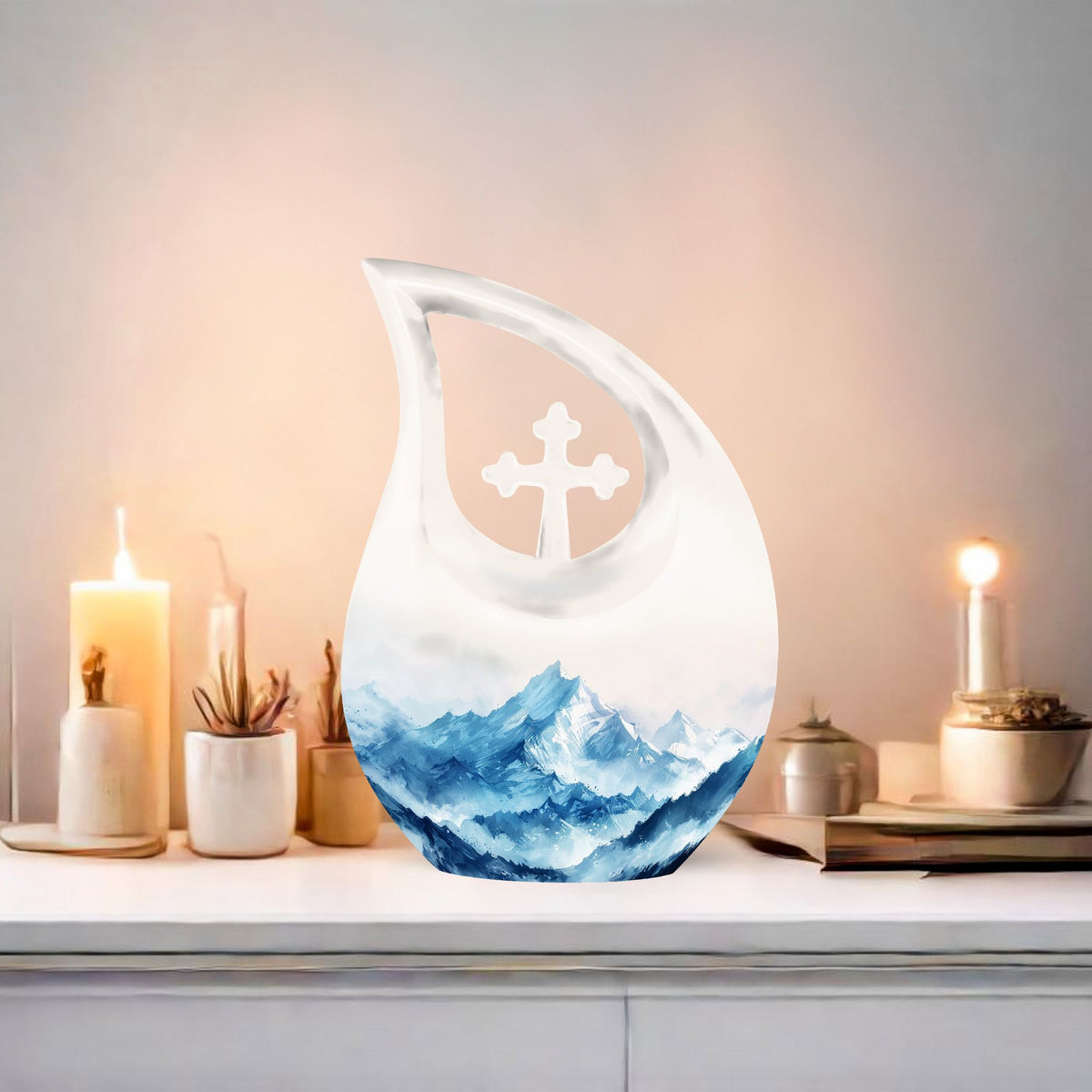 Mountains Urns For Ashes - Urn For Ashes Adult Male Small Keepsake