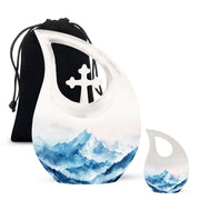Mountains Urns For Ashes - Urn For Ashes Adult Male Small Keepsake