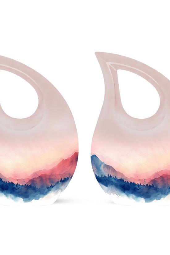 Mountains Urns For Ashes - Small Urns For Human Ashes Adult Female