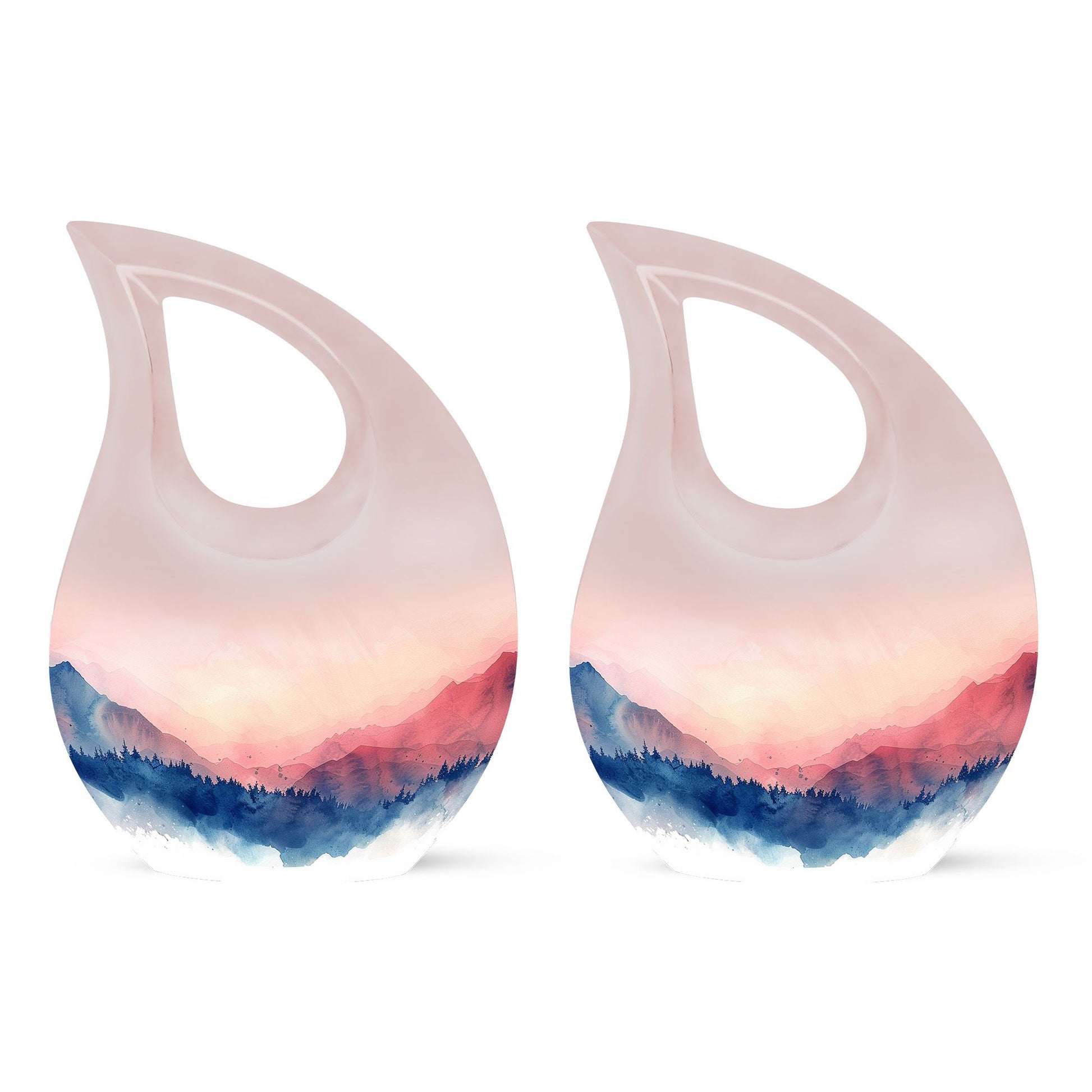 Mountains Urns For Ashes - Small Urns For Human Ashes Adult Female