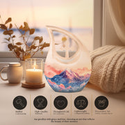 Mountains Urns For Ashes - Small Urns For Human Ashes Adult Female
