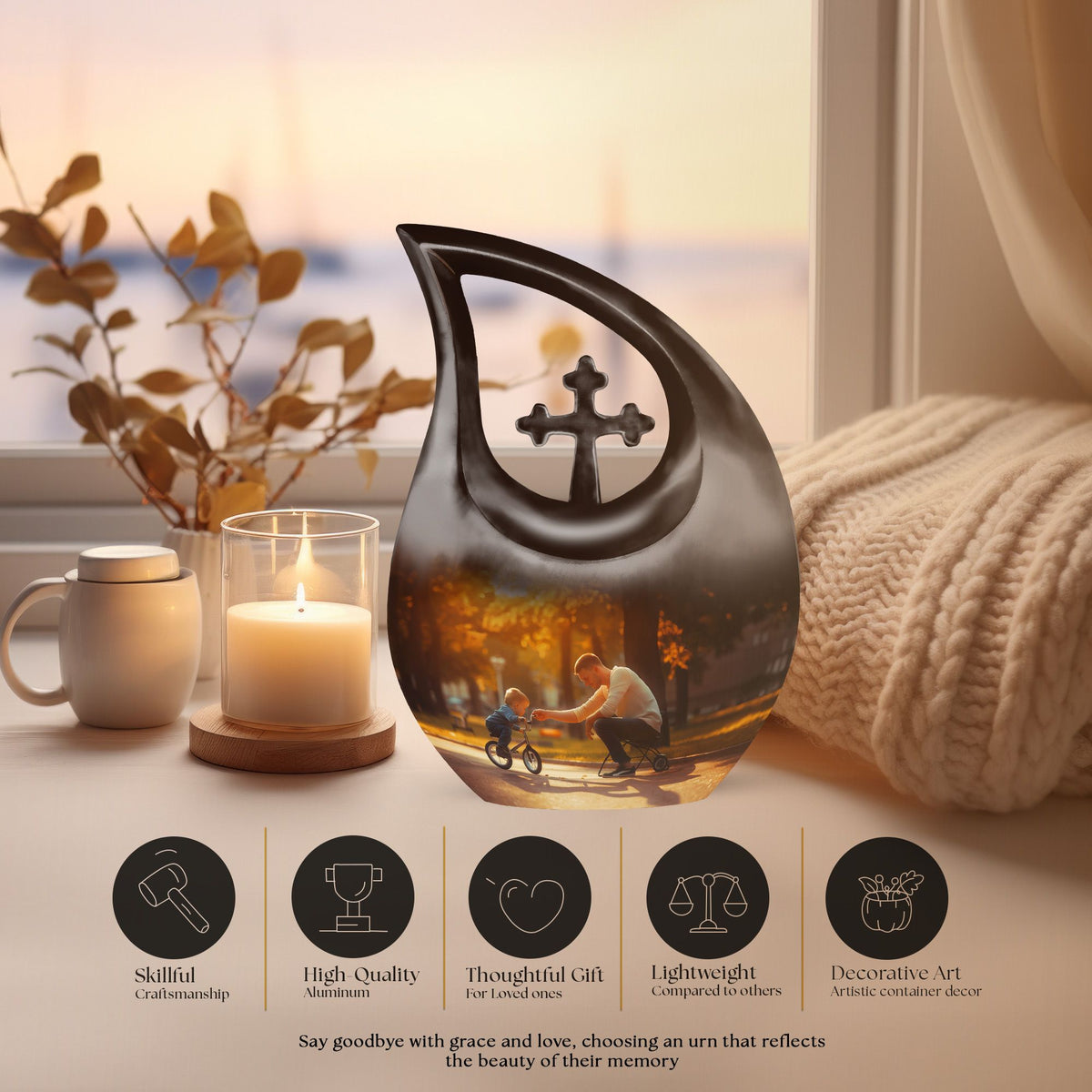 Father Urns For Ashes - Urn For Adult Female