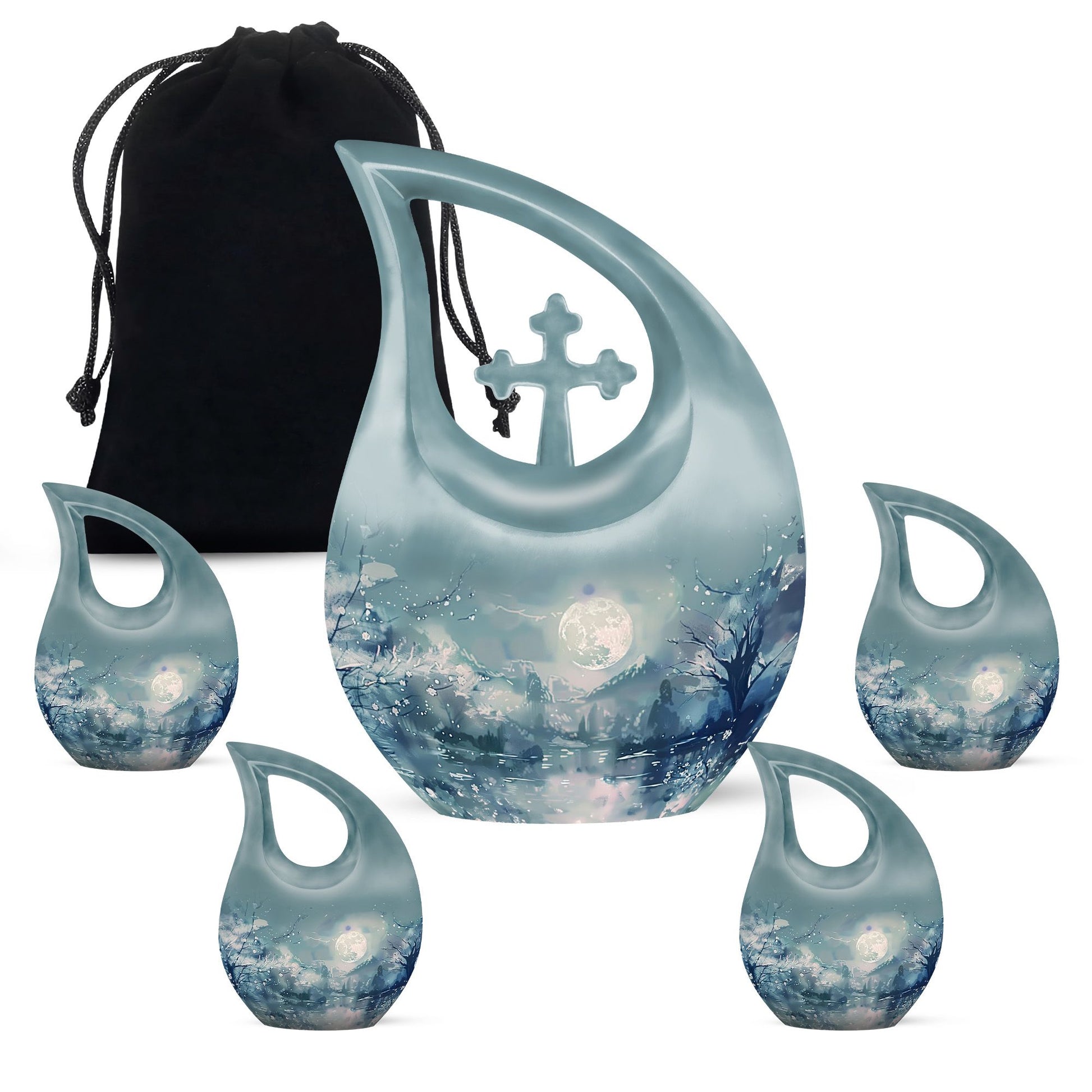 Lunar Urns For Ashes - Small Urns For Adult Male
