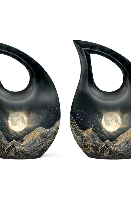 Lunar Urns For Ashes - Urns For Adult Female Mom