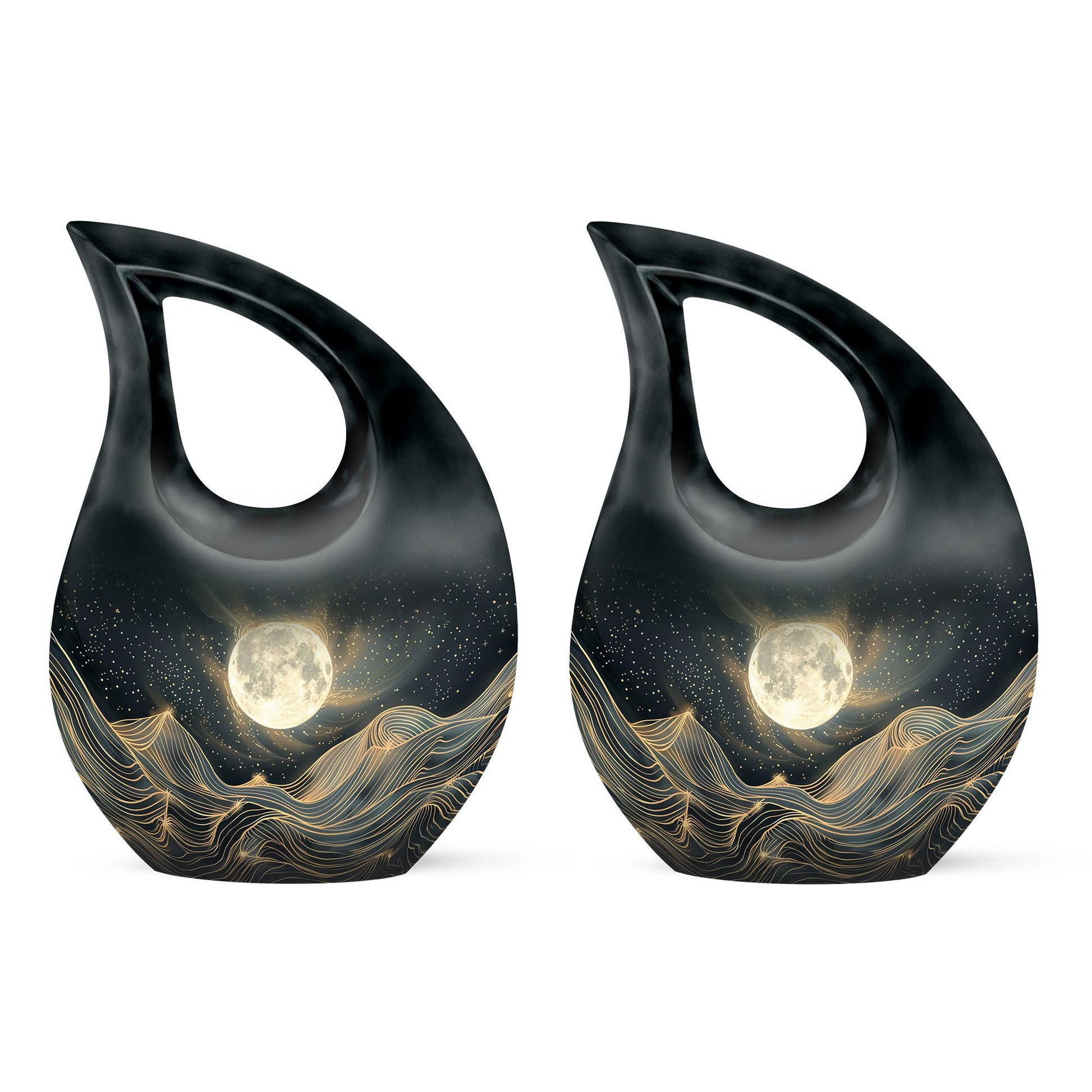 Lunar Urns For Ashes - Urns For Adult Female Mom