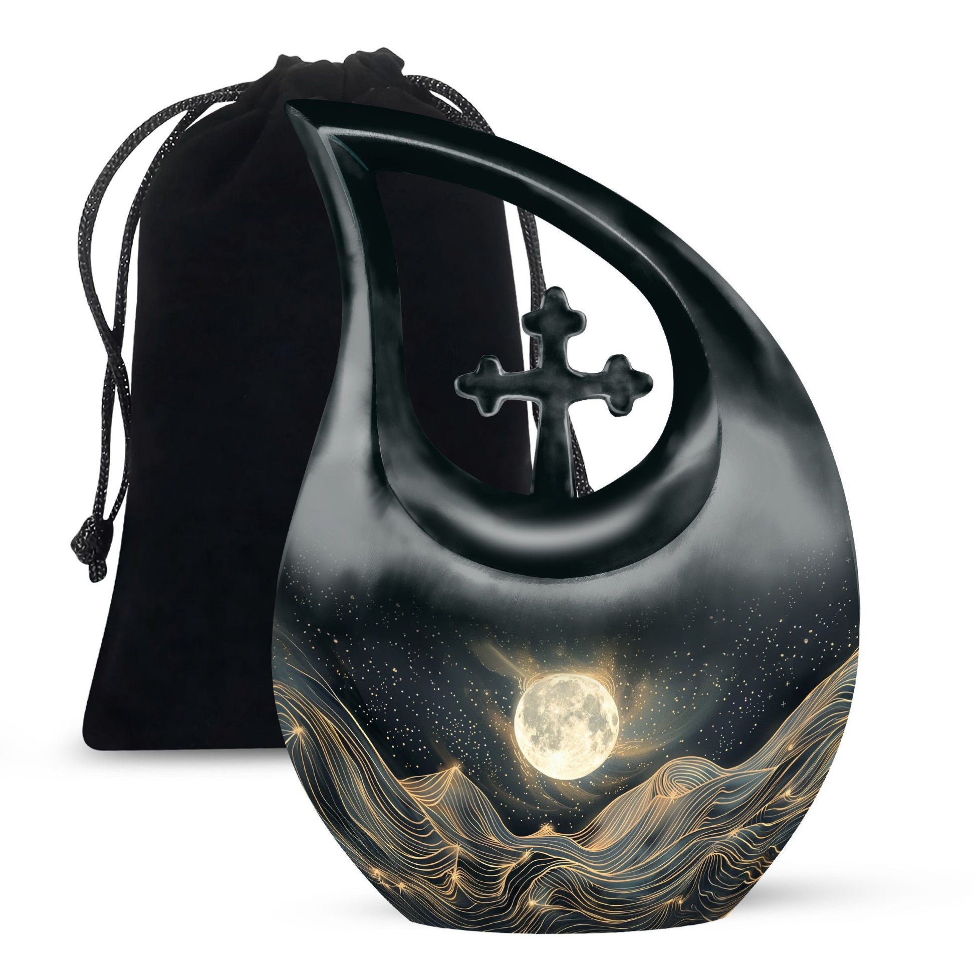 Lunar Urns For Ashes - Urns For Adult Female Mom