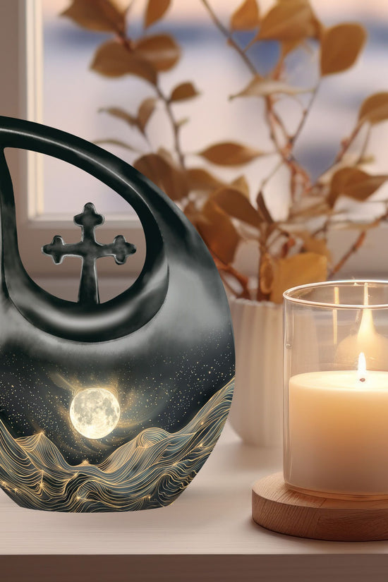 Lunar Urns For Ashes - Urns For Adult Female Mom