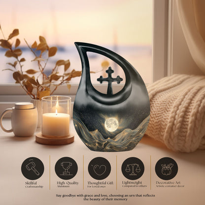 Lunar Urns For Ashes - Urns For Adult Female Mom
